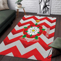 Personalized Glamorgan Wales Area Rug The Tudor Rose Of Wales - Wonder Print Shop