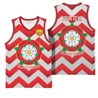 Personalized Glamorgan Wales Basketball Jersey The Tudor Rose Of Wales - Wonder Print Shop