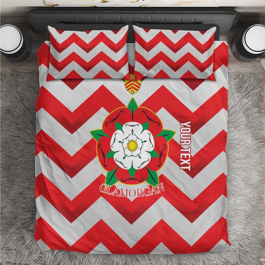 Personalized Glamorgan Wales Bedding Set The Tudor Rose Of Wales - Wonder Print Shop