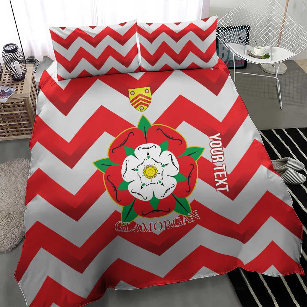 Personalized Glamorgan Wales Bedding Set The Tudor Rose Of Wales - Wonder Print Shop