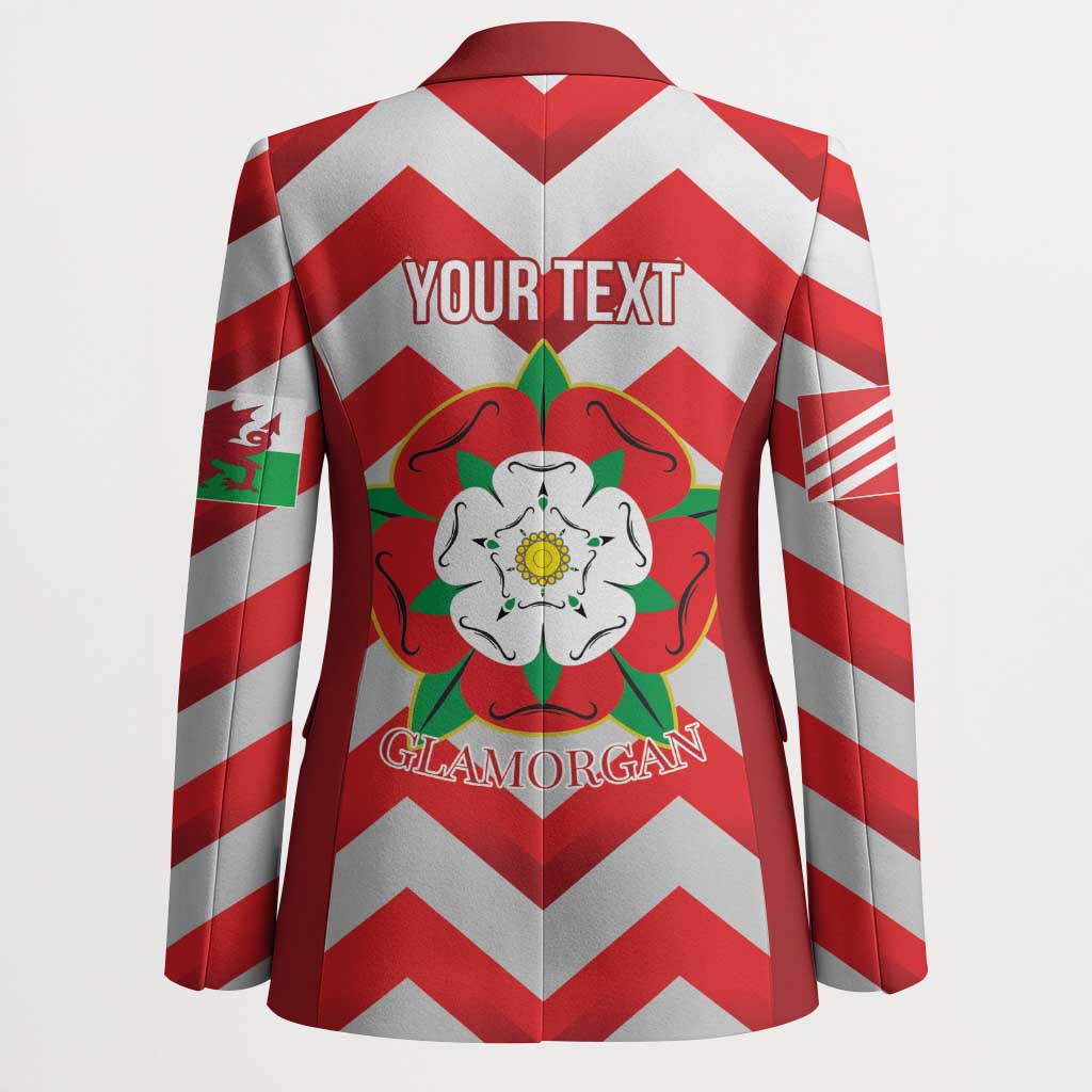 Personalized Glamorgan Wales Blazer The Tudor Rose Of Wales - Wonder Print Shop
