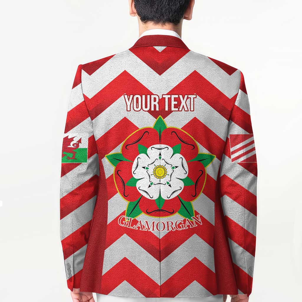 Personalized Glamorgan Wales Blazer The Tudor Rose Of Wales - Wonder Print Shop