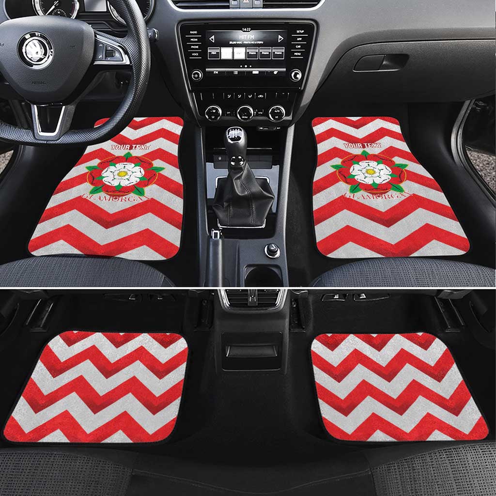 Personalized Glamorgan Wales Car Mats The Tudor Rose Of Wales - Wonder Print Shop