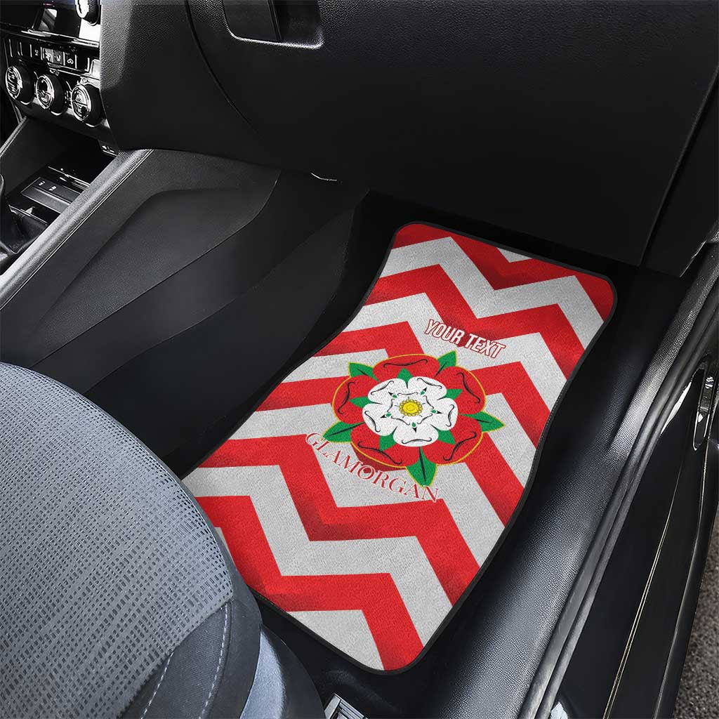 Personalized Glamorgan Wales Car Mats The Tudor Rose Of Wales - Wonder Print Shop