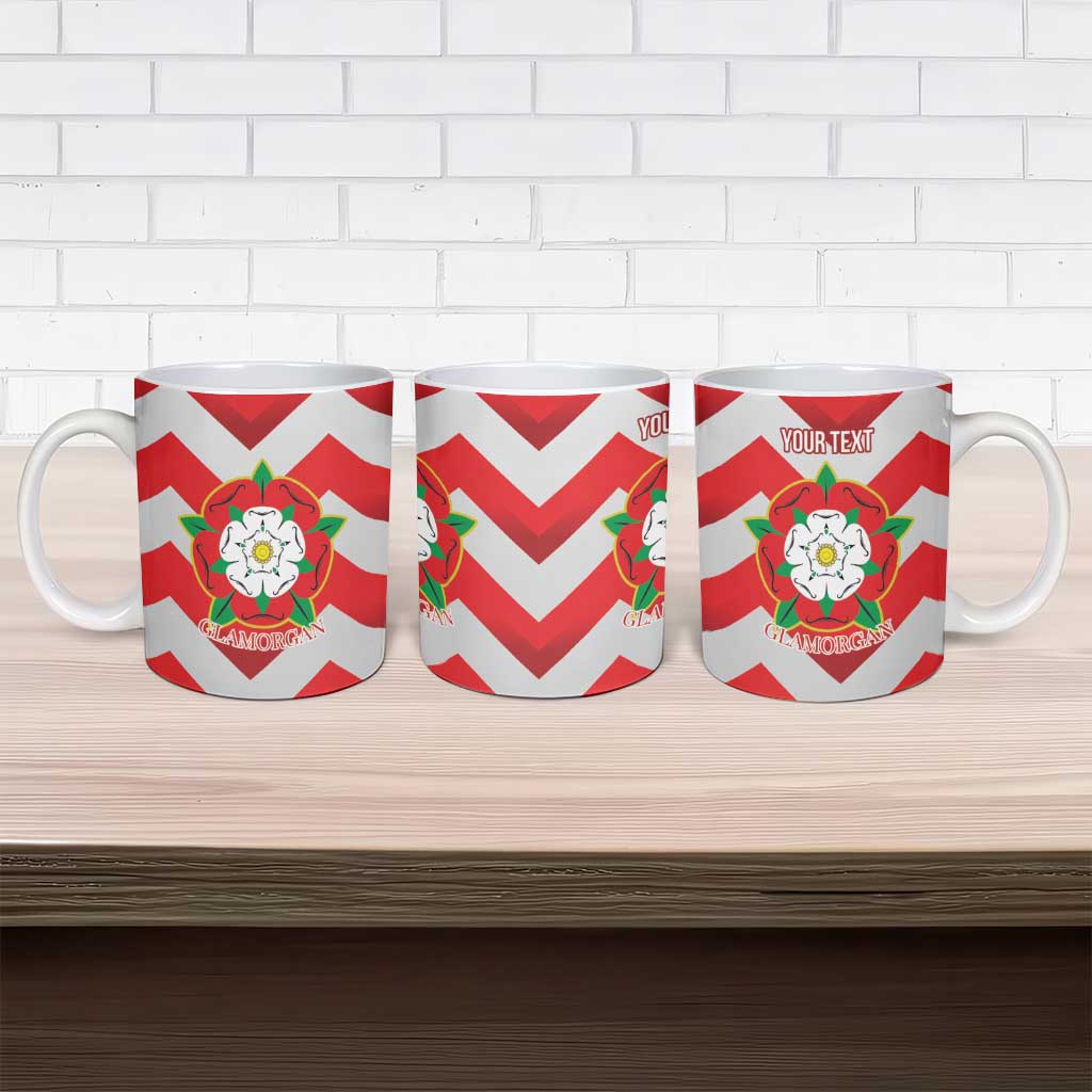 Personalized Glamorgan Wales Ceramic Mug The Tudor Rose Of Wales - Wonder Print Shop