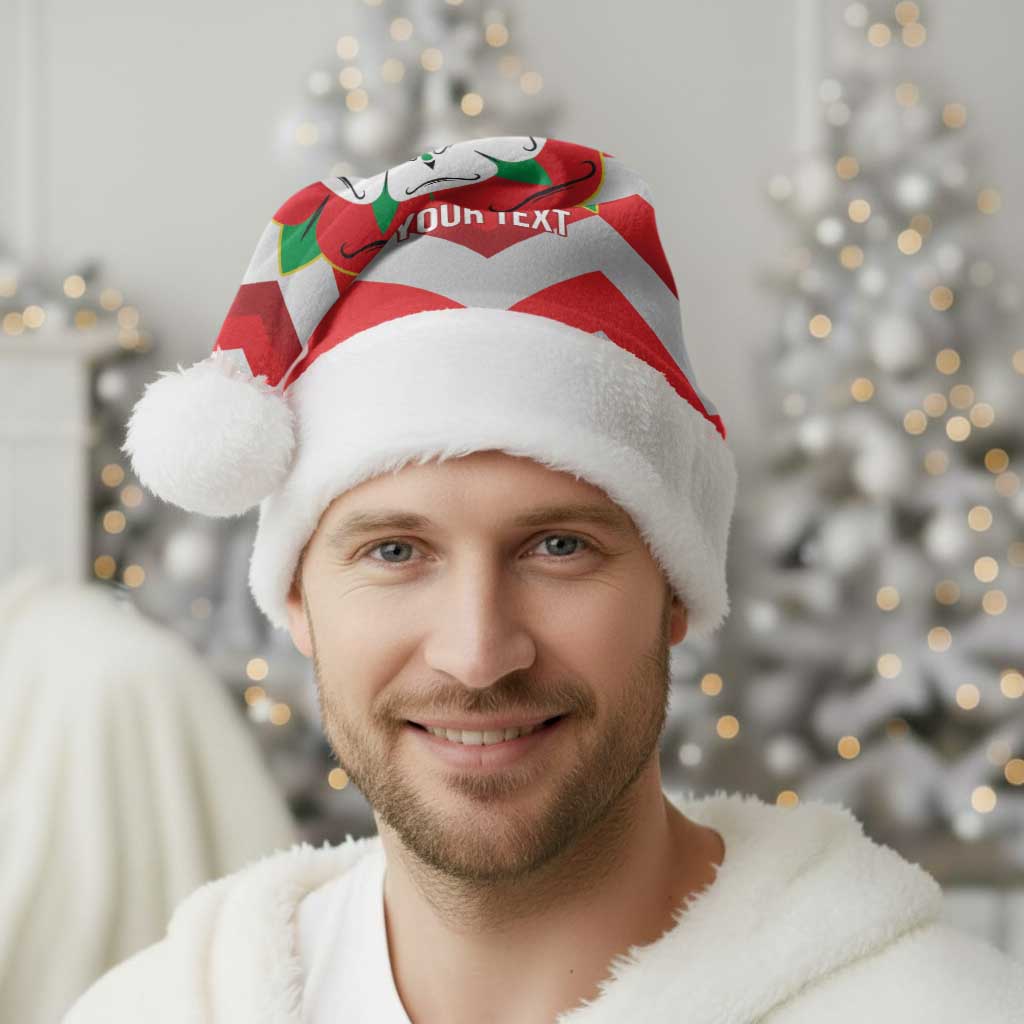 Personalized Glamorgan Wales Christmas Santa Hat The Tudor Rose Of Wales - Wonder Print Shop