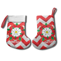 Personalized Glamorgan Wales Christmas Stocking The Tudor Rose Of Wales - Wonder Print Shop