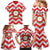 Personalized Glamorgan Wales Family Matching Mermaid Dress and Hawaiian Shirt The Tudor Rose Of Wales - Wonder Print Shop