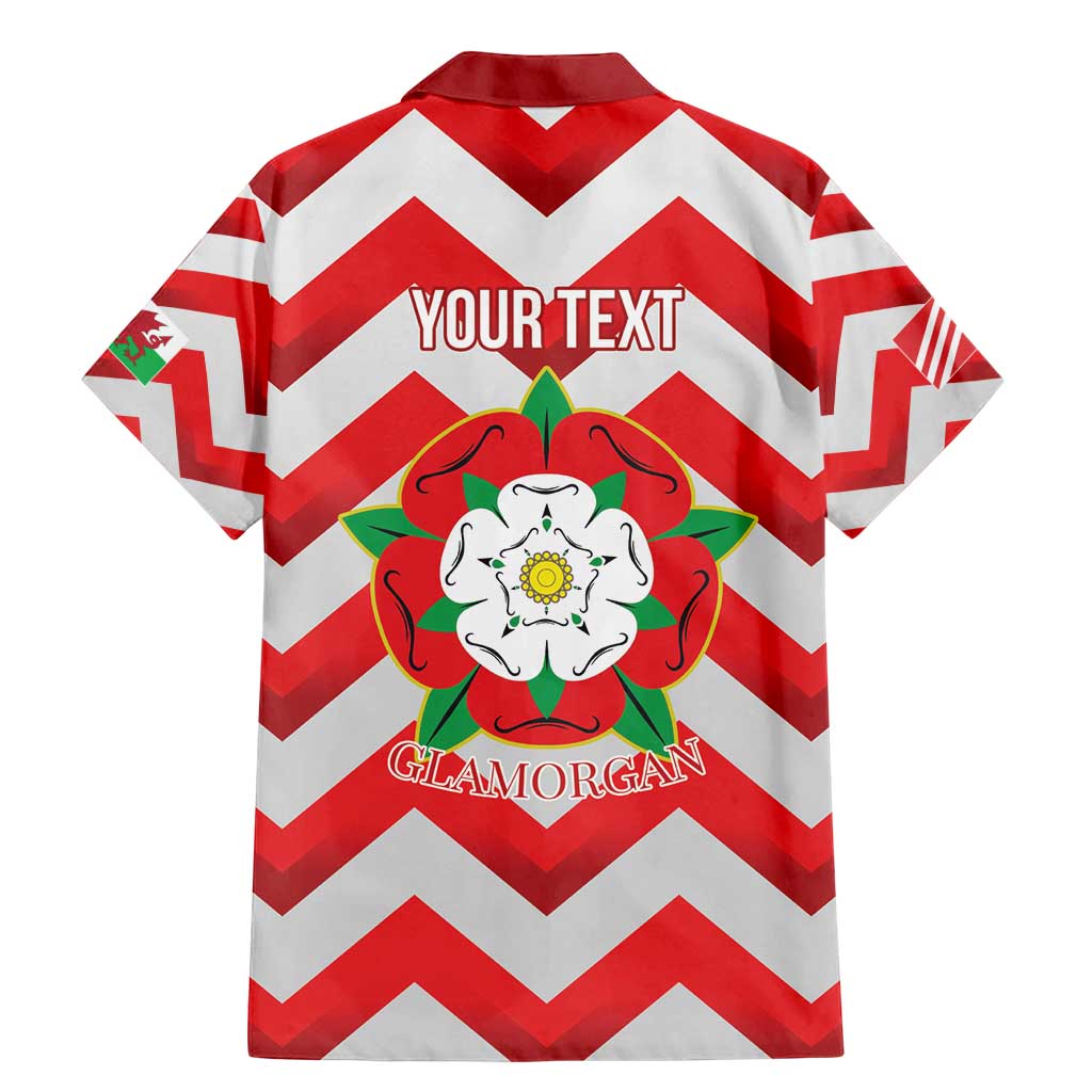 Personalized Glamorgan Wales Family Matching Mermaid Dress and Hawaiian Shirt The Tudor Rose Of Wales - Wonder Print Shop