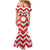 Personalized Glamorgan Wales Family Matching Mermaid Dress and Hawaiian Shirt The Tudor Rose Of Wales - Wonder Print Shop
