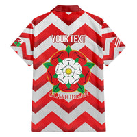 Personalized Glamorgan Wales Family Matching Off The Shoulder Long Sleeve Dress and Hawaiian Shirt The Tudor Rose Of Wales - Wonder Print Shop