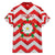 Personalized Glamorgan Wales Family Matching Off The Shoulder Long Sleeve Dress and Hawaiian Shirt The Tudor Rose Of Wales - Wonder Print Shop