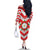 Personalized Glamorgan Wales Family Matching Off The Shoulder Long Sleeve Dress and Hawaiian Shirt The Tudor Rose Of Wales - Wonder Print Shop