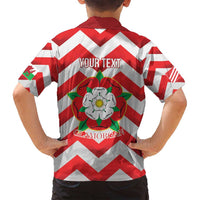 Personalized Glamorgan Wales Family Matching Puletasi and Hawaiian Shirt The Tudor Rose Of Wales - Wonder Print Shop