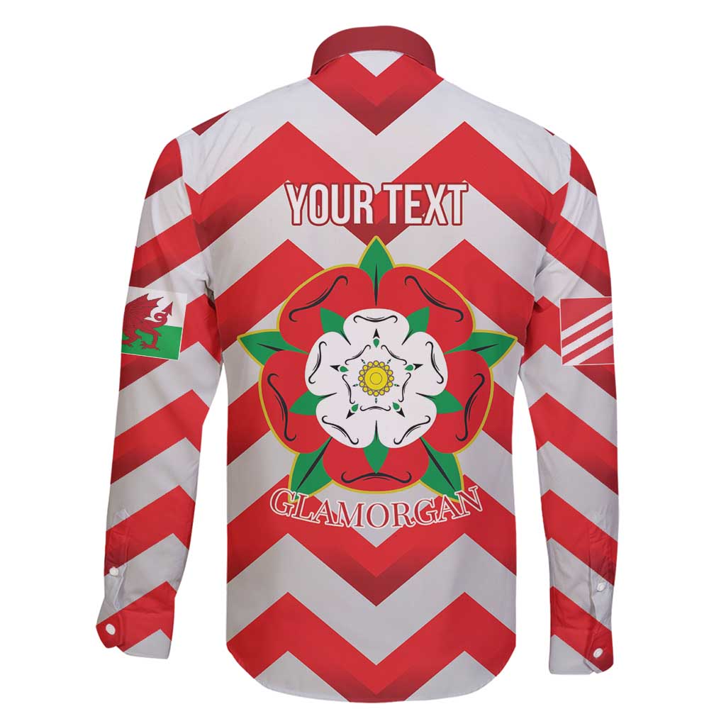 Personalized Glamorgan Wales Family Matching Puletasi and Hawaiian Shirt The Tudor Rose Of Wales - Wonder Print Shop