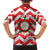 Personalized Glamorgan Wales Family Matching Short Sleeve Bodycon Dress and Hawaiian Shirt The Tudor Rose Of Wales - Wonder Print Shop