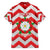 Personalized Glamorgan Wales Family Matching Short Sleeve Bodycon Dress and Hawaiian Shirt The Tudor Rose Of Wales - Wonder Print Shop