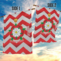 Personalized Glamorgan Wales Garden Flag The Tudor Rose Of Wales - Wonder Print Shop