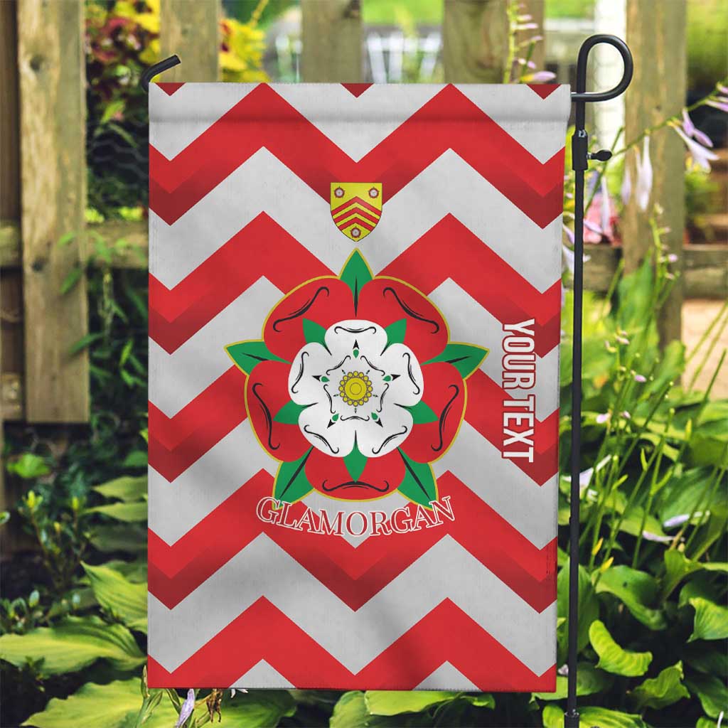 Personalized Glamorgan Wales Garden Flag The Tudor Rose Of Wales - Wonder Print Shop