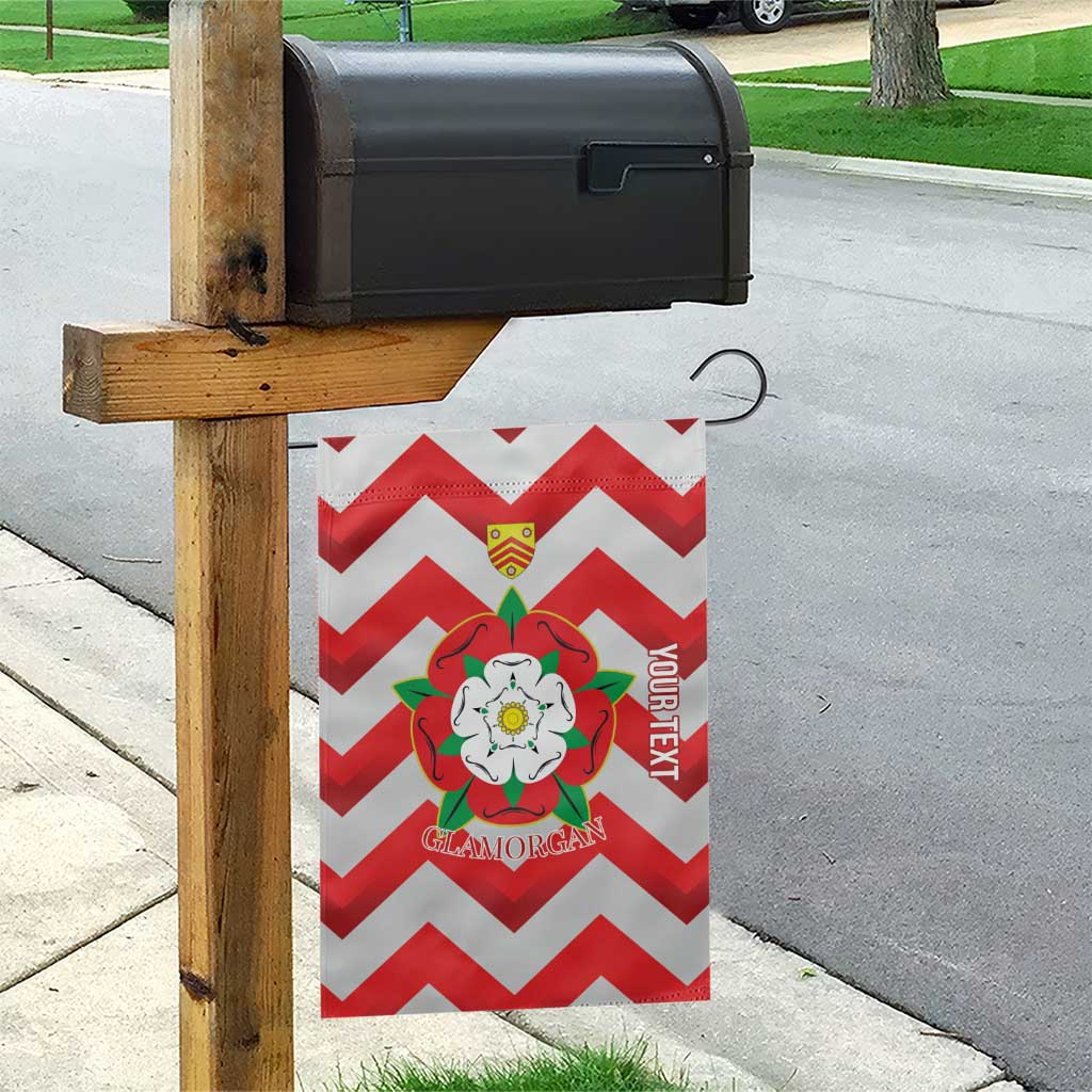 Personalized Glamorgan Wales Garden Flag The Tudor Rose Of Wales - Wonder Print Shop