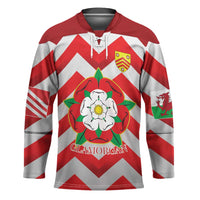Personalized Glamorgan Wales Hockey Jersey The Tudor Rose Of Wales - Wonder Print Shop