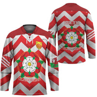 Personalized Glamorgan Wales Hockey Jersey The Tudor Rose Of Wales - Wonder Print Shop
