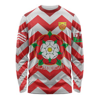 Personalized Glamorgan Wales Long Sleeve Shirt The Tudor Rose Of Wales - Wonder Print Shop