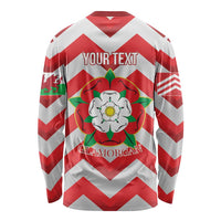 Personalized Glamorgan Wales Long Sleeve Shirt The Tudor Rose Of Wales - Wonder Print Shop