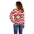 Personalized Glamorgan Wales Off Shoulder Sweater The Tudor Rose Of Wales - Wonder Print Shop