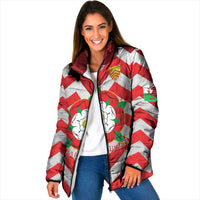 Personalized Glamorgan Wales Padded Jacket The Tudor Rose Of Wales - Wonder Print Shop