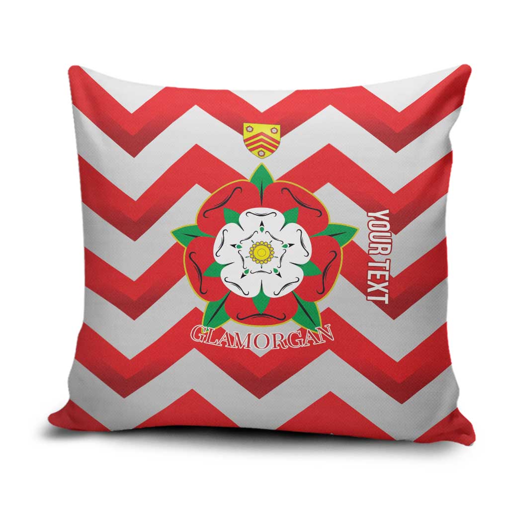 Personalized Glamorgan Wales Pillow Cover The Tudor Rose Of Wales - Wonder Print Shop