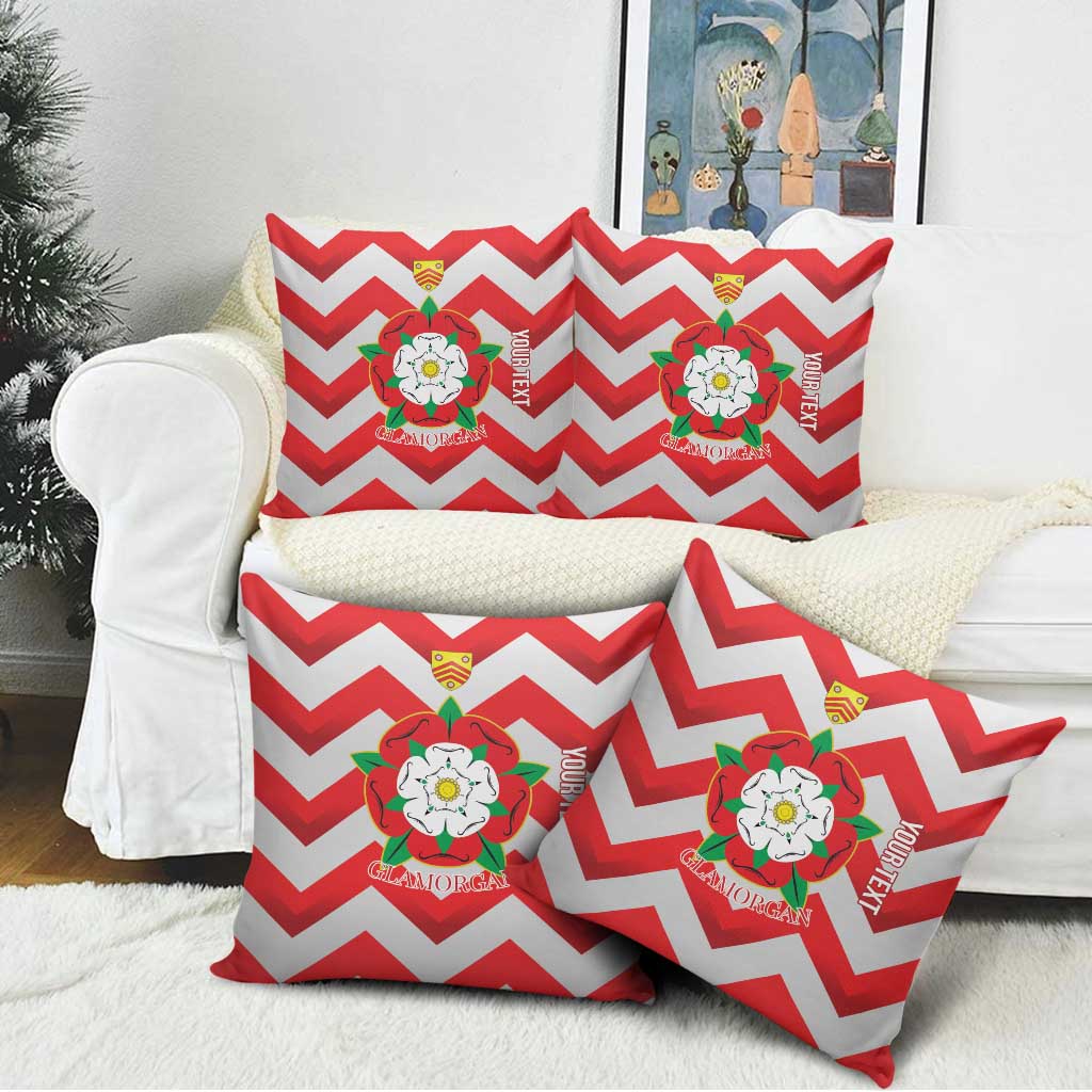 Personalized Glamorgan Wales Pillow Cover The Tudor Rose Of Wales - Wonder Print Shop