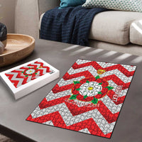 Personalized Glamorgan Wales Puzzle The Tudor Rose Of Wales - Wonder Print Shop