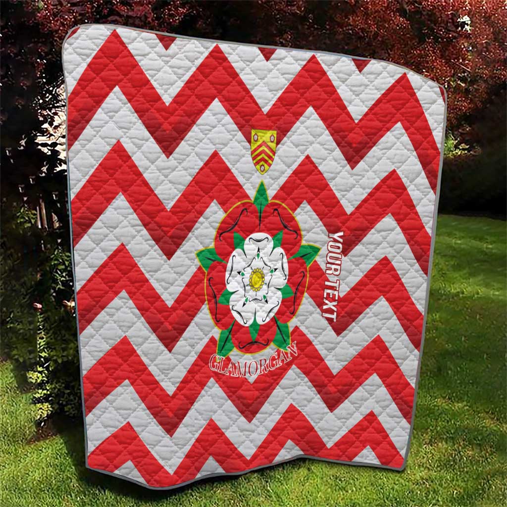 Personalized Glamorgan Wales Quilt The Tudor Rose Of Wales - Wonder Print Shop