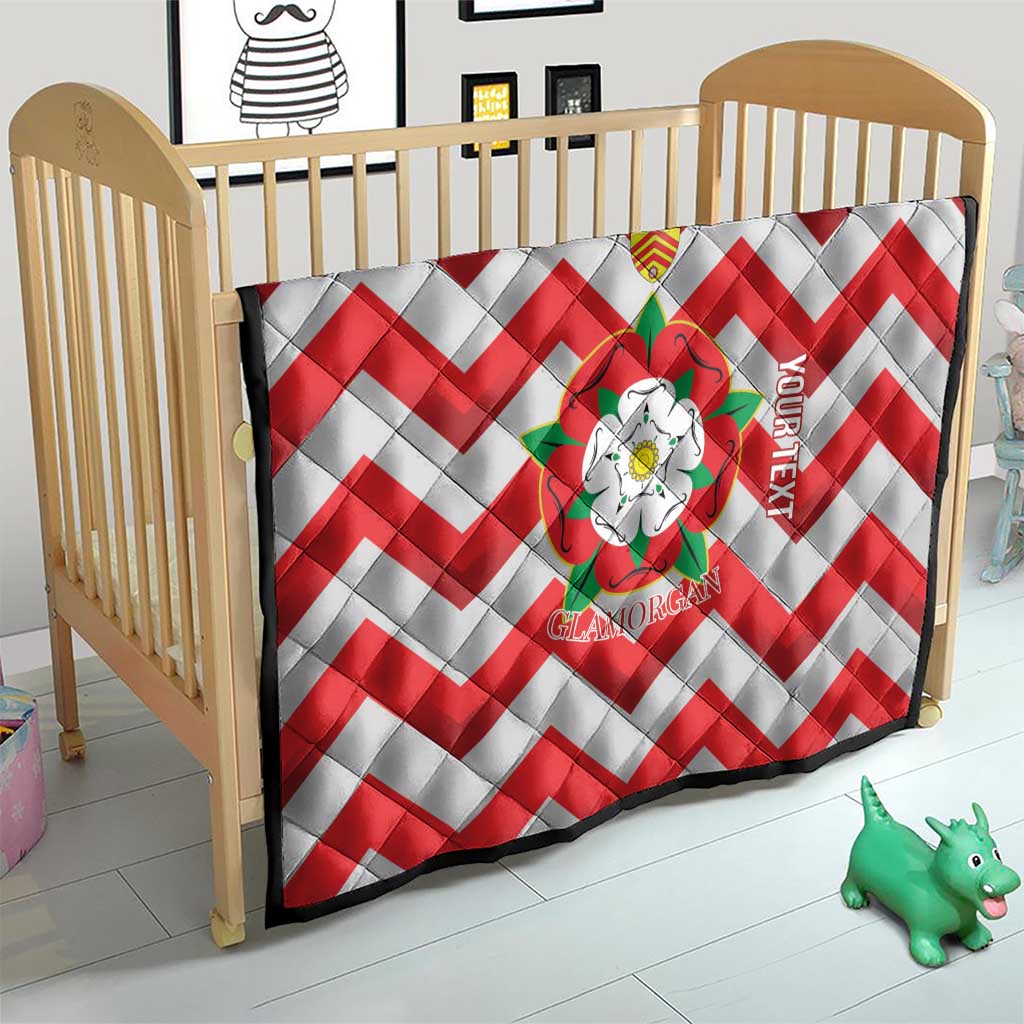 Personalized Glamorgan Wales Quilt The Tudor Rose Of Wales - Wonder Print Shop