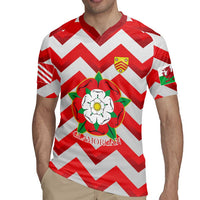 Personalized Glamorgan Wales Rugby Jersey The Tudor Rose Of Wales - Wonder Print Shop