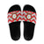 Personalized Glamorgan Wales Slide Sandals The Tudor Rose Of Wales - Wonder Print Shop