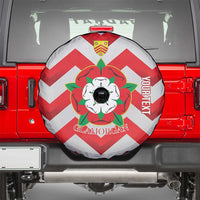 Personalized Glamorgan Wales Spare Tire Cover The Tudor Rose Of Wales - Wonder Print Shop