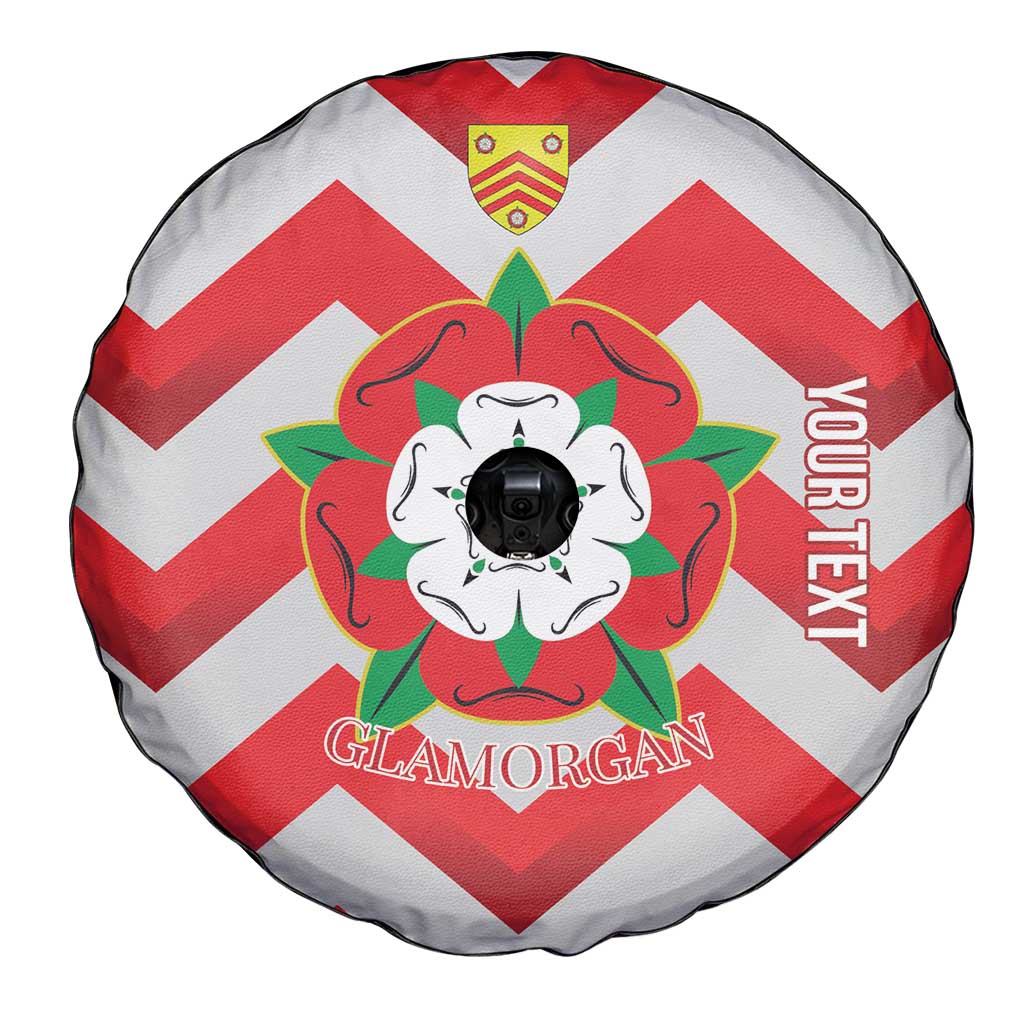 Personalized Glamorgan Wales Spare Tire Cover The Tudor Rose Of Wales - Wonder Print Shop