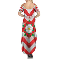Personalized Glamorgan Wales Summer Maxi Dress The Tudor Rose Of Wales - Wonder Print Shop
