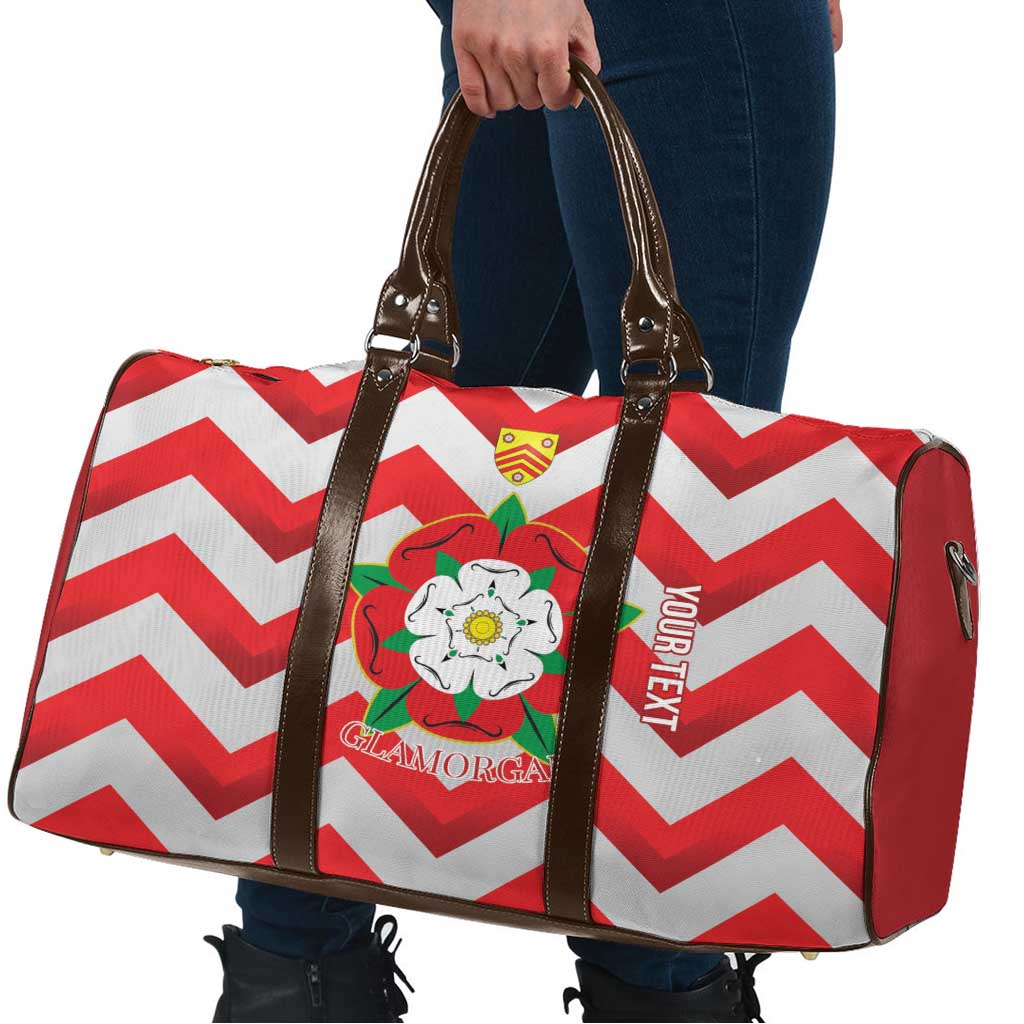 Personalized Glamorgan Wales Travel Bag The Tudor Rose Of Wales - Wonder Print Shop