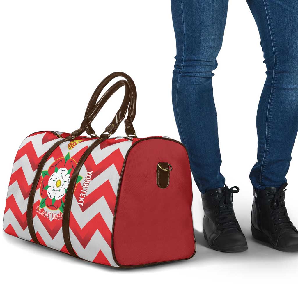 Personalized Glamorgan Wales Travel Bag The Tudor Rose Of Wales - Wonder Print Shop