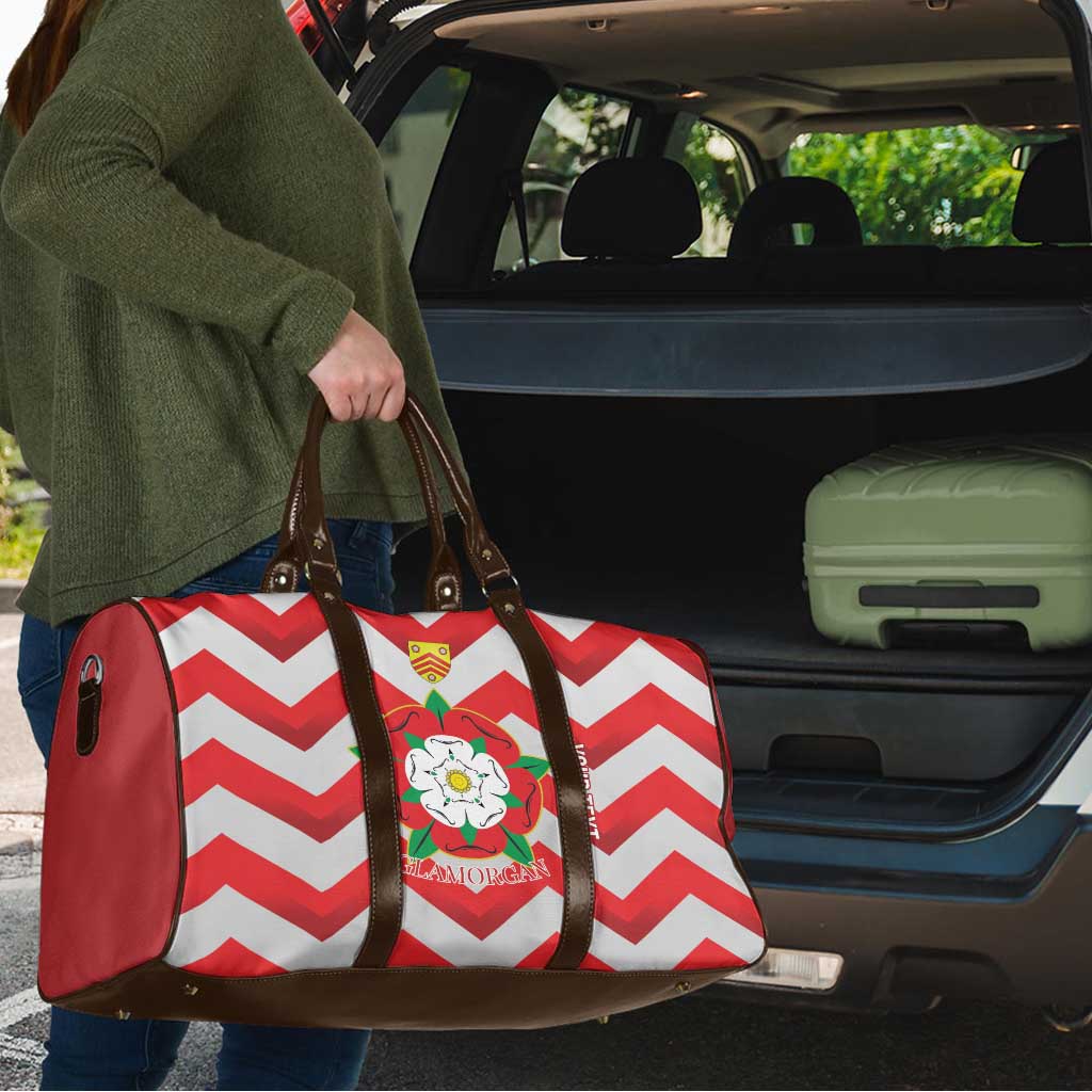Personalized Glamorgan Wales Travel Bag The Tudor Rose Of Wales - Wonder Print Shop