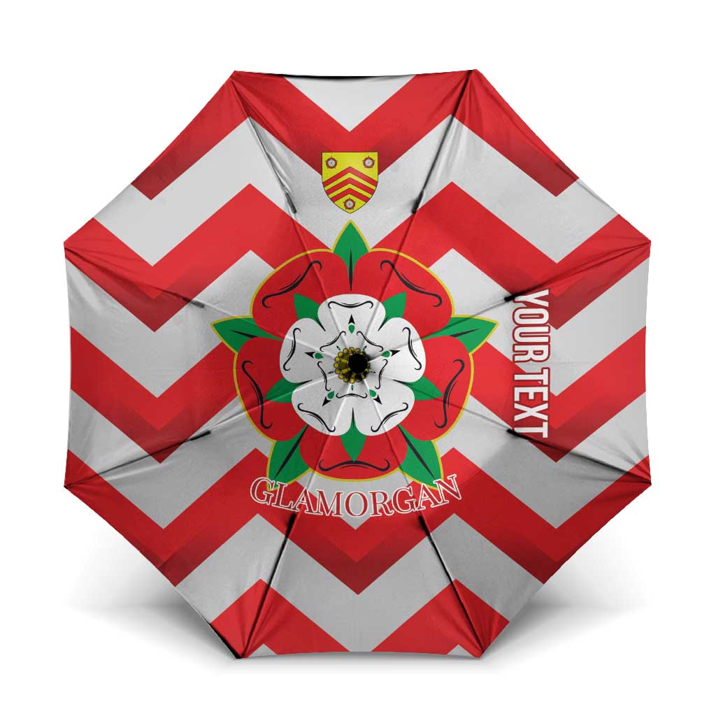 Personalized Glamorgan Wales Umbrella The Tudor Rose Of Wales - Wonder Print Shop