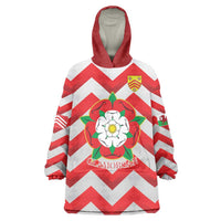Personalized Glamorgan Wales Wearable Blanket Hoodie The Tudor Rose Of Wales - Wonder Print Shop