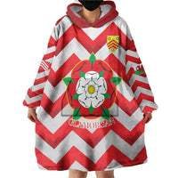 Personalized Glamorgan Wales Wearable Blanket Hoodie The Tudor Rose Of Wales - Wonder Print Shop