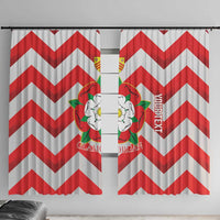 Personalized Glamorgan Wales Window Curtain The Tudor Rose Of Wales - Wonder Print Shop