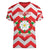 Personalized Glamorgan Wales Women V-Neck T-Shirt The Tudor Rose Of Wales - Wonder Print Shop