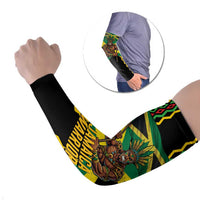 Jamaica Warrior Spirit Arm Sleeves Tribal Fighter in Reggae Colors - Wonder Print Shop