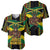 Jamaica Warrior Spirit Baseball Jersey Tribal Fighter in Reggae Colors - Wonder Print Shop